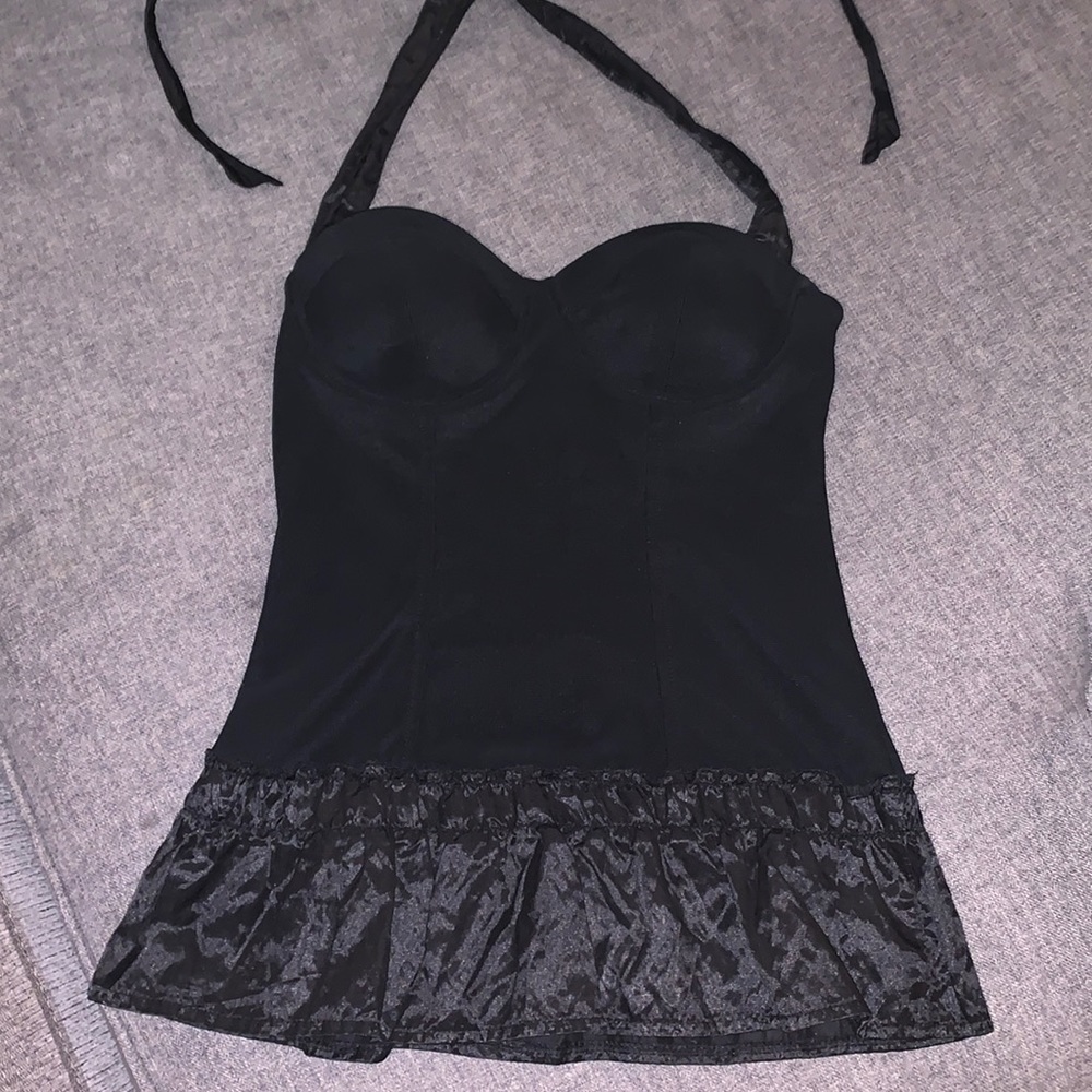 Costa Blanca Corset Halter Top